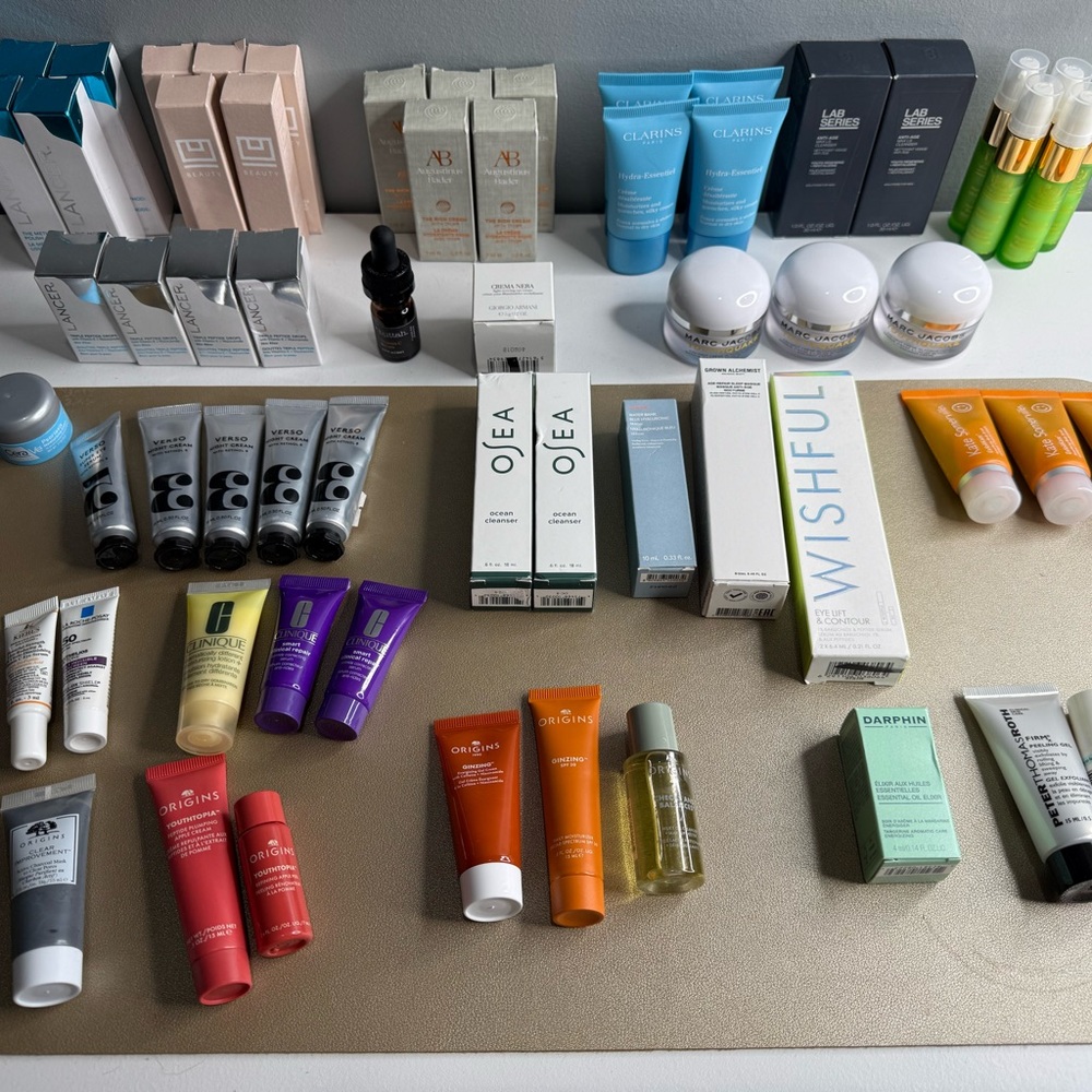 Assorted Skincare Products